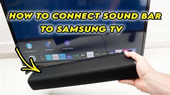 Can I use a Sony Soundbar with a Samsung TV?