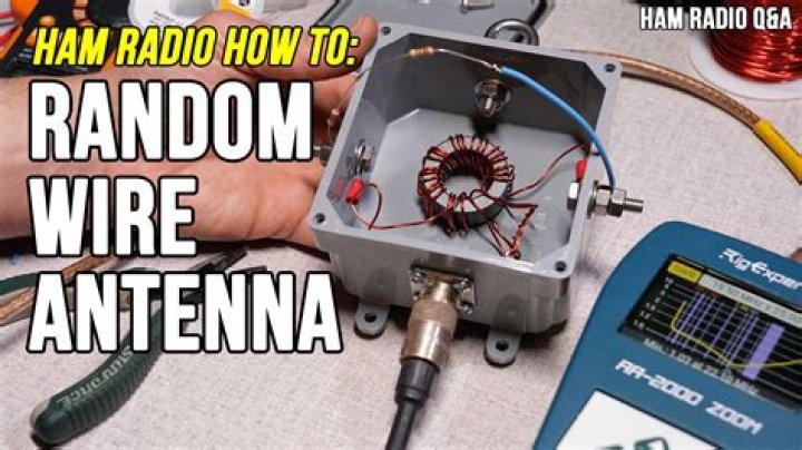 Can wire be used as antenna?
