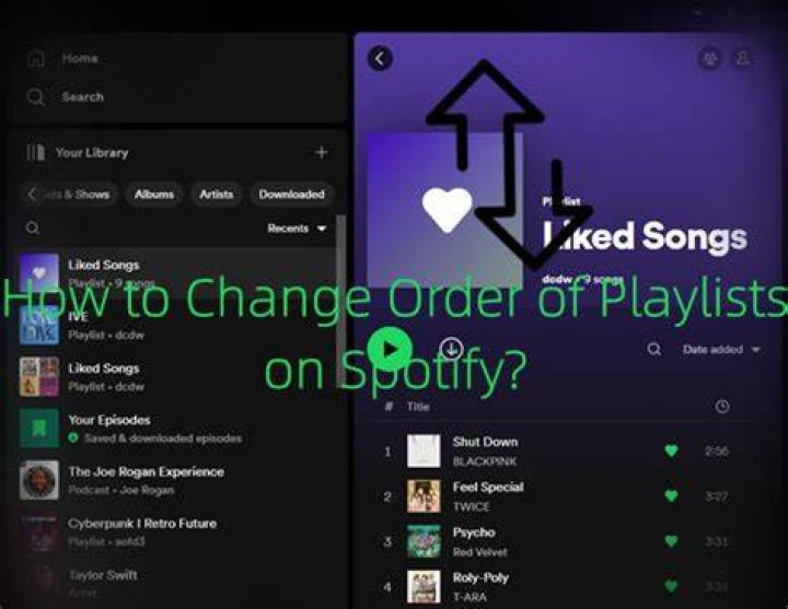 Can you change playlist order?