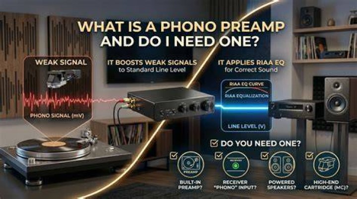 Do I need a separate phono preamp?