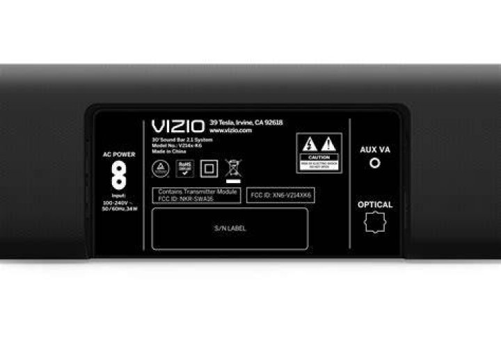 How do I connect my Bluetooth subwoofer to my Vizio sound bar?