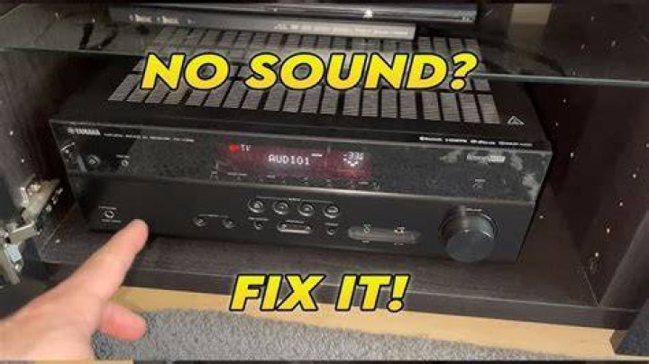 How do I fix the HDMI on my yamaha receiver?