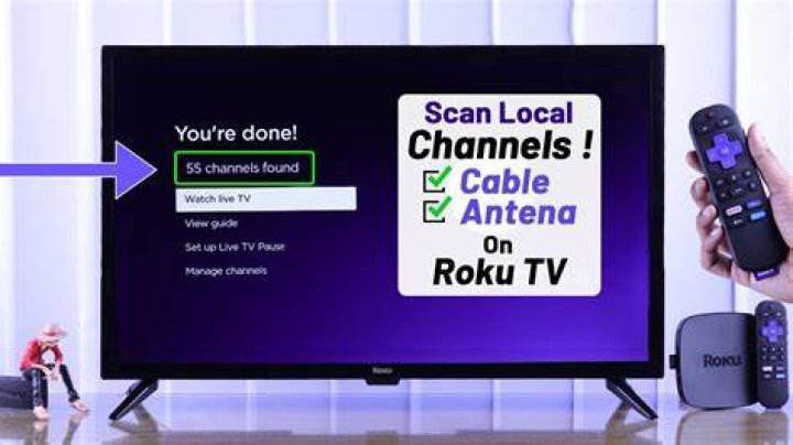 How do I get channels on my Sansui TV?