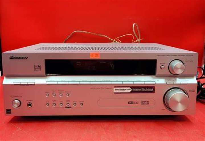 How do I reset my Pioneer multi channel receiver?