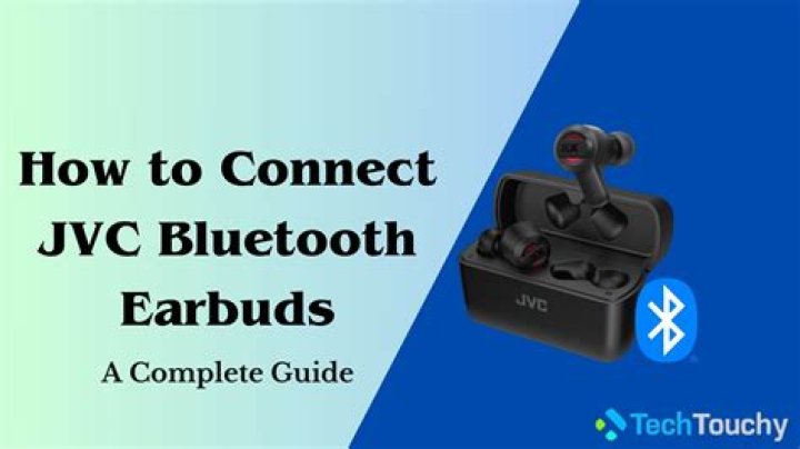 How do you connect JVC pods?