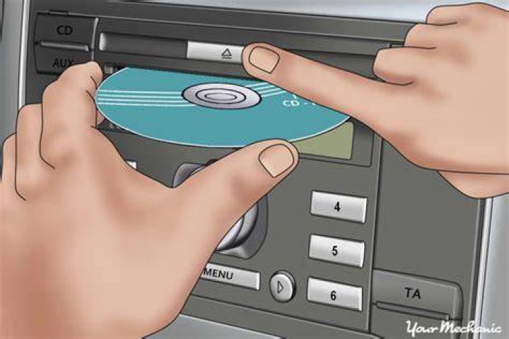 How do you get a CD out of a car that wont eject?