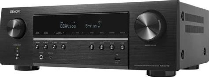 What are the features of a Denon home theater receiver?