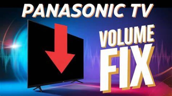 What is volume correction on Panasonic TV?