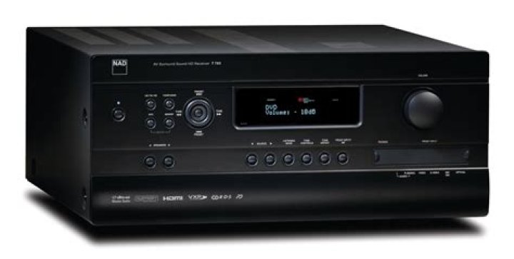 What kind of AV receiver does nad t785 use?