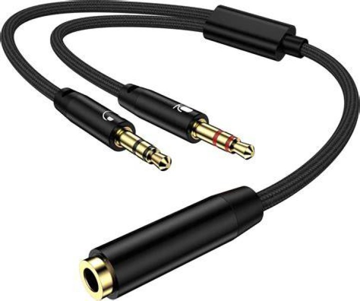 What kind of plug for audio Y splitter?