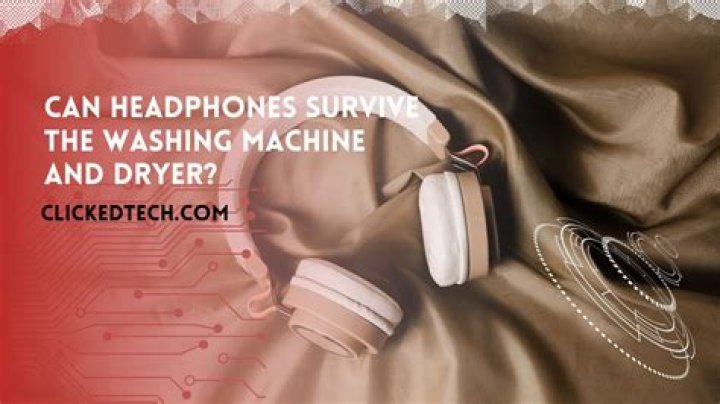 What to do if you put your headphones in the washing machine?