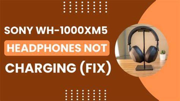 Why are my Sony wireless headphones not charging?
