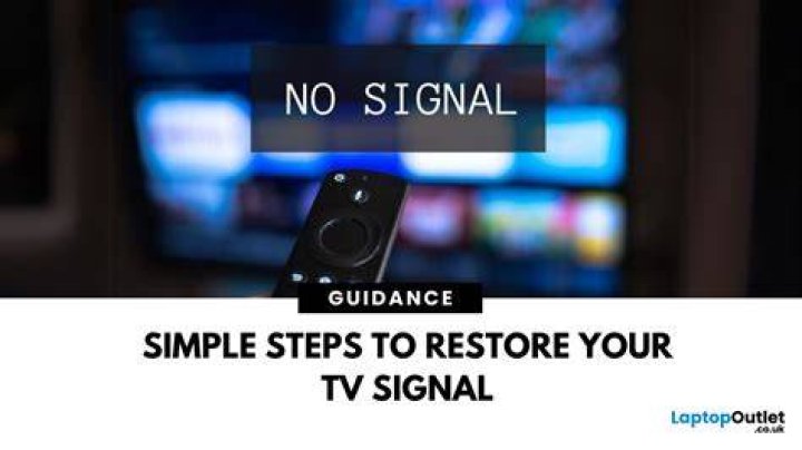 Why does my HD TV say no signal?