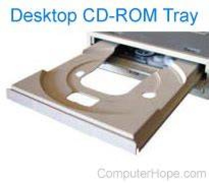 Why does the CD-ROM, DVD or other disc drive tray not open?