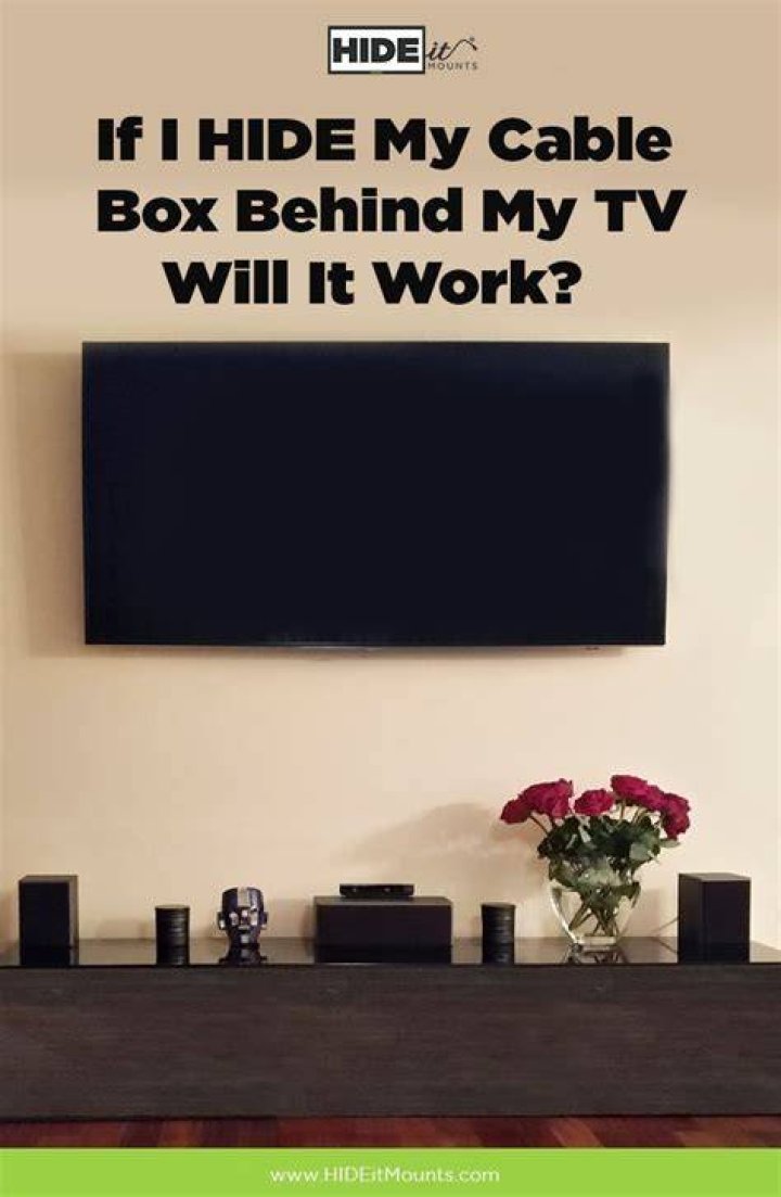 Will remote work if box is behind TV?